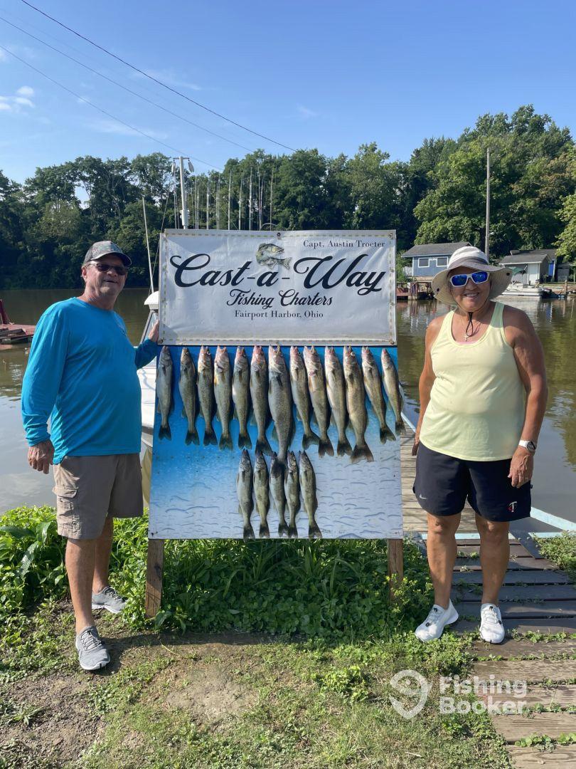 Florida anglers limit out on Lake Erie