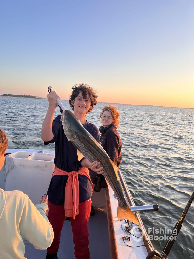 Striped Bass fishing